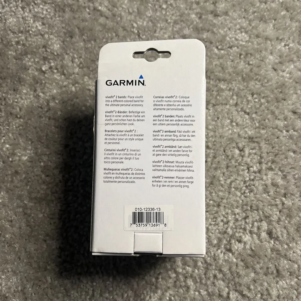 Garmin Vivofit 2 Replacement Bands 3 Pack Size Small Lavender Green Blue New